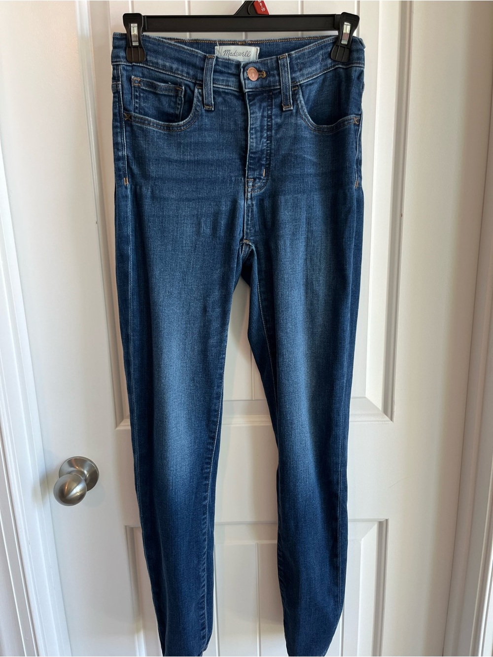 Madewell 9” Mid-Rise Skinny Jeans in Indigo Wash size 26